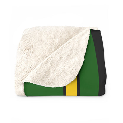 Zimbabwe Retro Stripes Blanket Throw