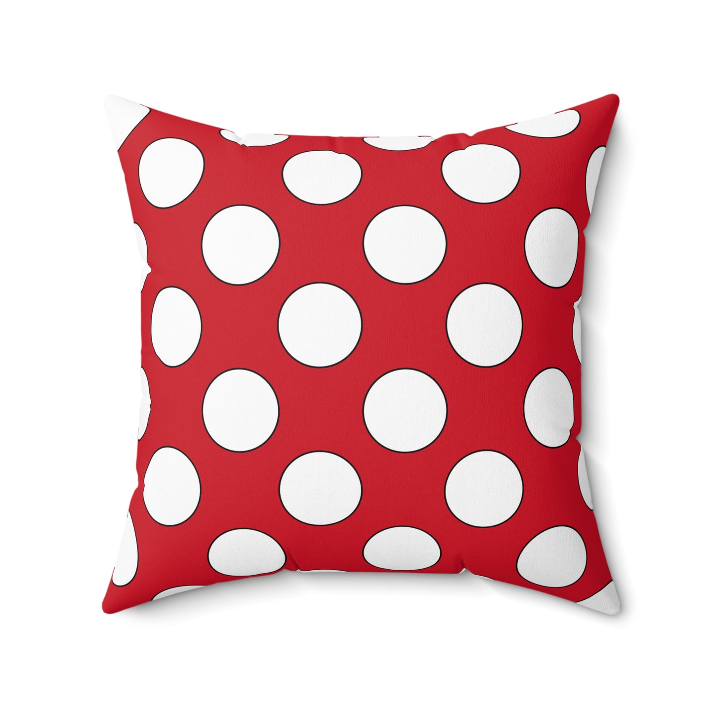 Bahrain Retro Polka Dots Cushion Pillow