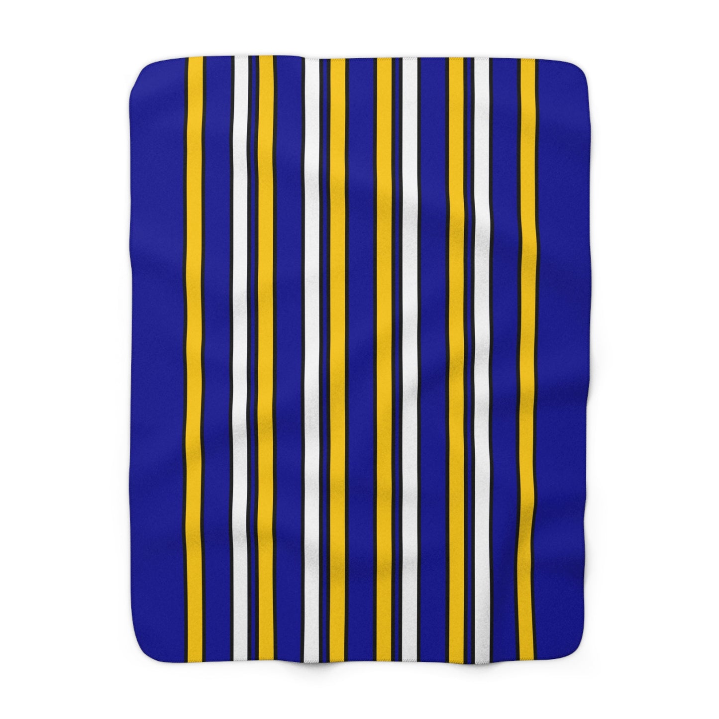 Bosnia And Herzegovina Retro Stripes Blanket Throw