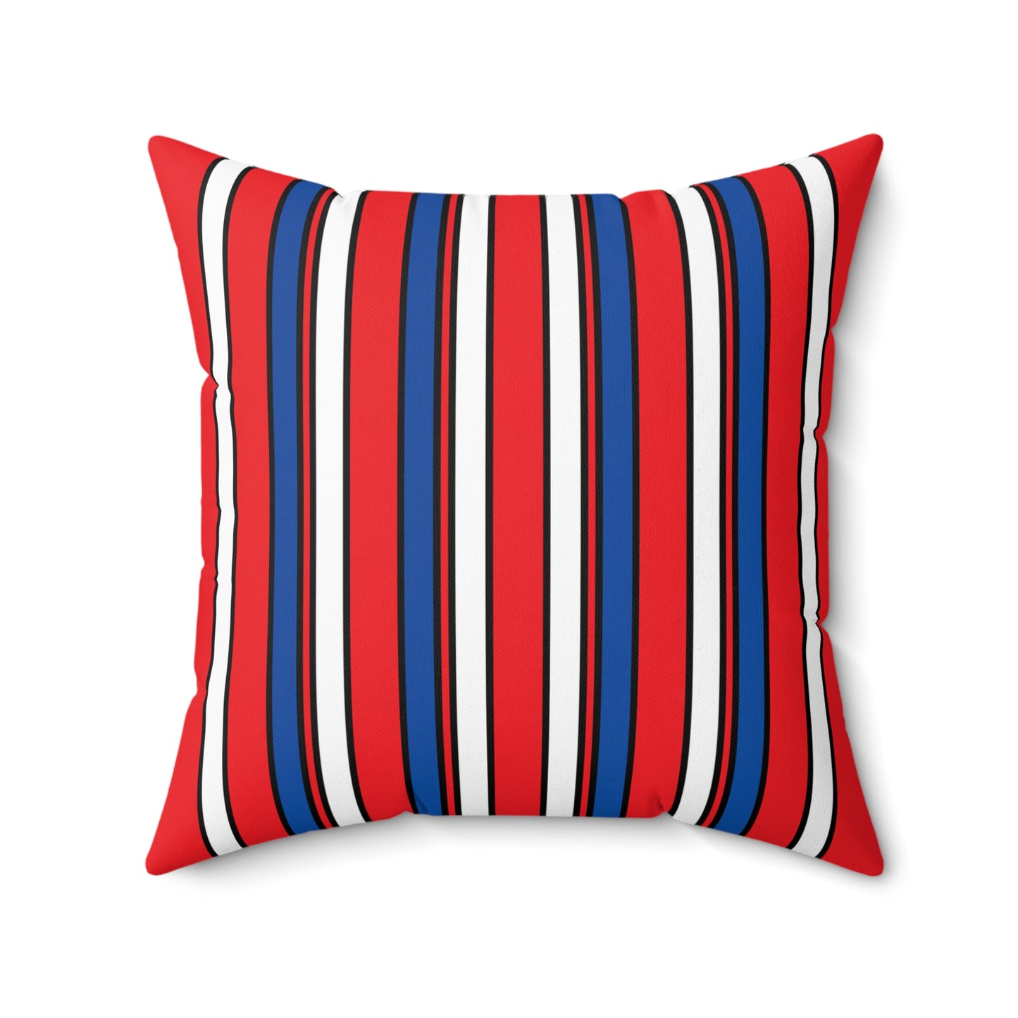 Slovakia Retro Stripes Cushion Pillow
