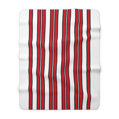 England Retro Stripes Blanket Throw