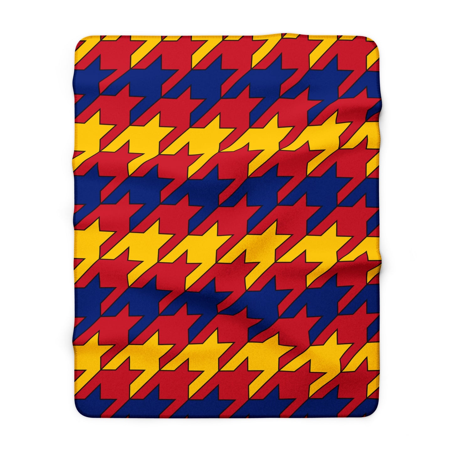 Venezuela Retro Houndstooth Blanket Throw