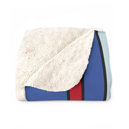 Guam Retro Stripes Blanket Throw