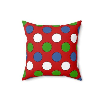 Namibia Retro Polka Dots Cushion Pillow