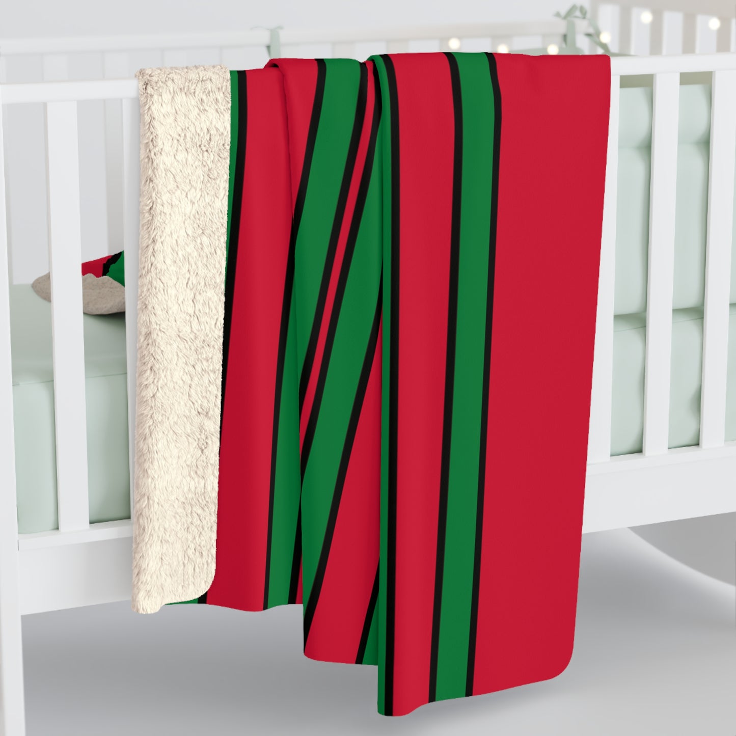 Maldives Retro Stripes Blanket Throw
