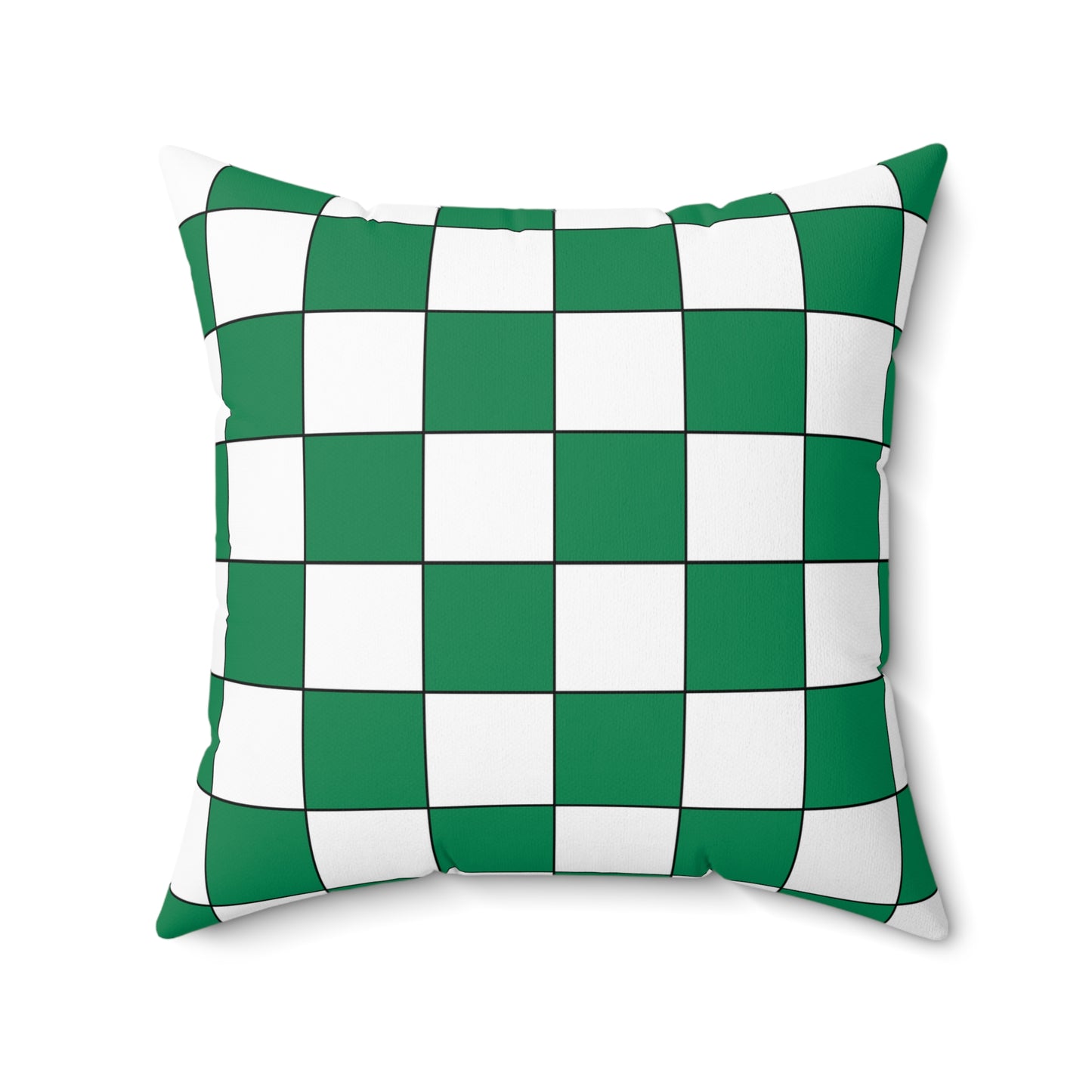Nigeria Retro Check Cushion Pillow