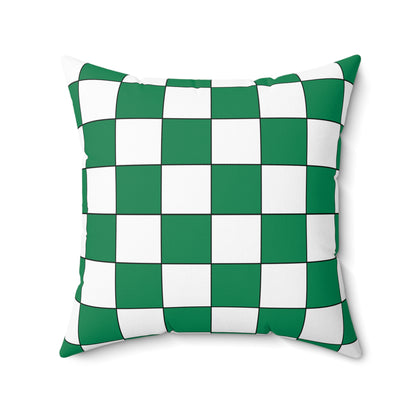 Nigeria Retro Check Cushion Pillow