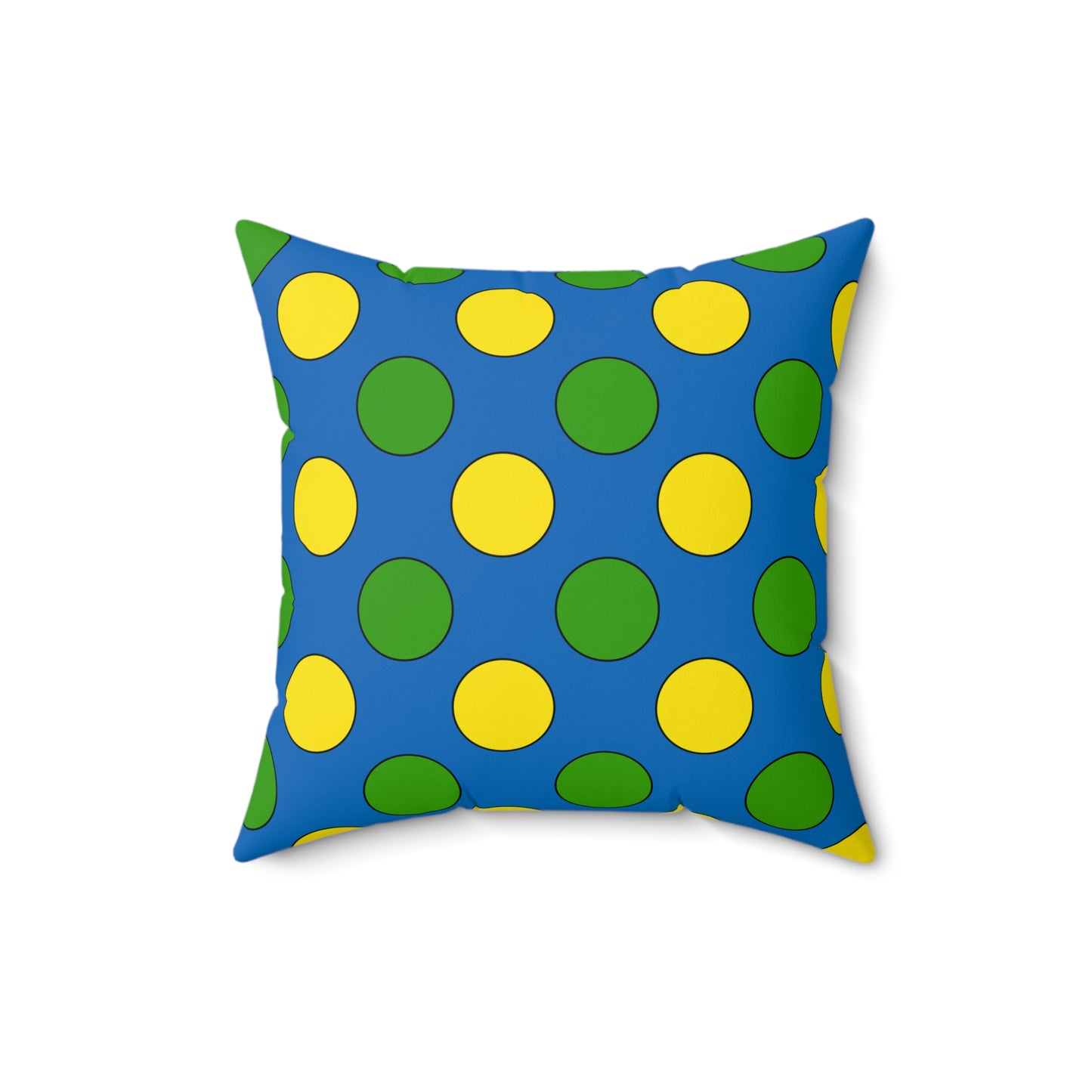 Gabon Retro Polka Dots Cushion Pillow