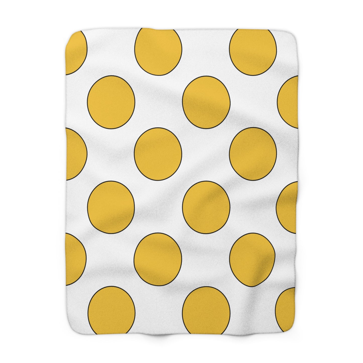 United States Virgin Islands Retro Polka Dots Blanket Throw
