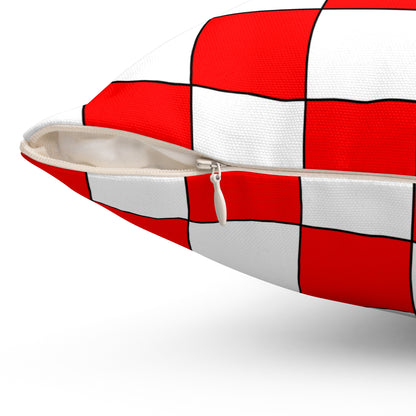 Georgia Retro Check Cushion Pillow