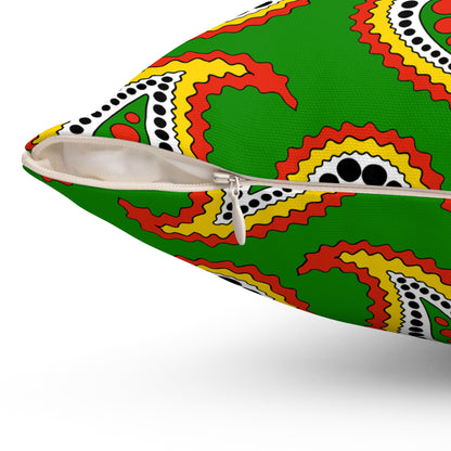 Dominica Retro Paisley Cushion Pillow