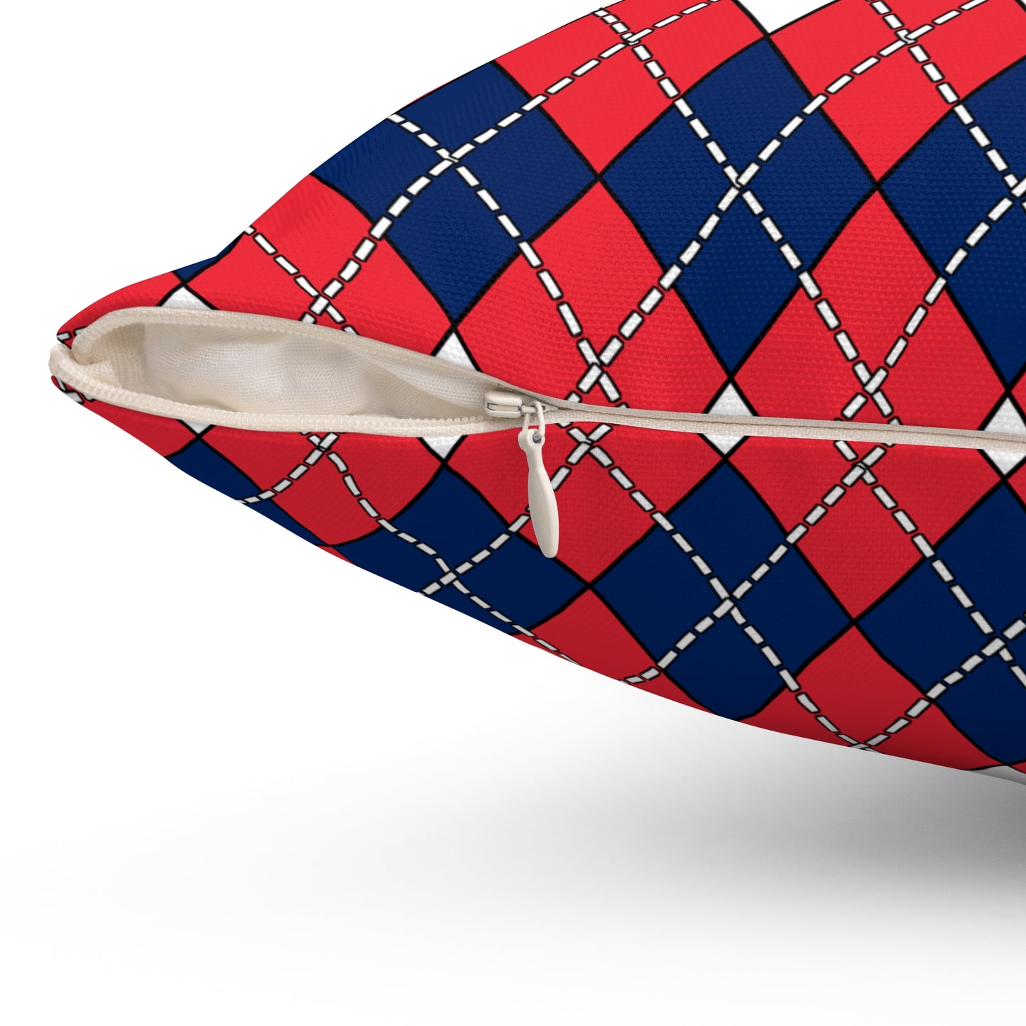 Norway Retro Argyle Cushion Pillow