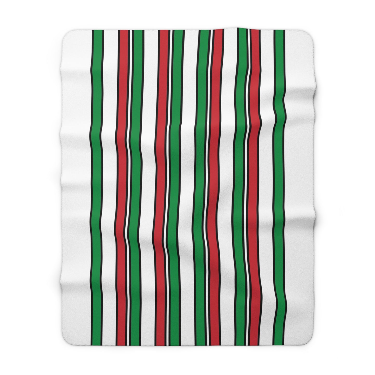 Italy Retro Stripes Blanket Throw
