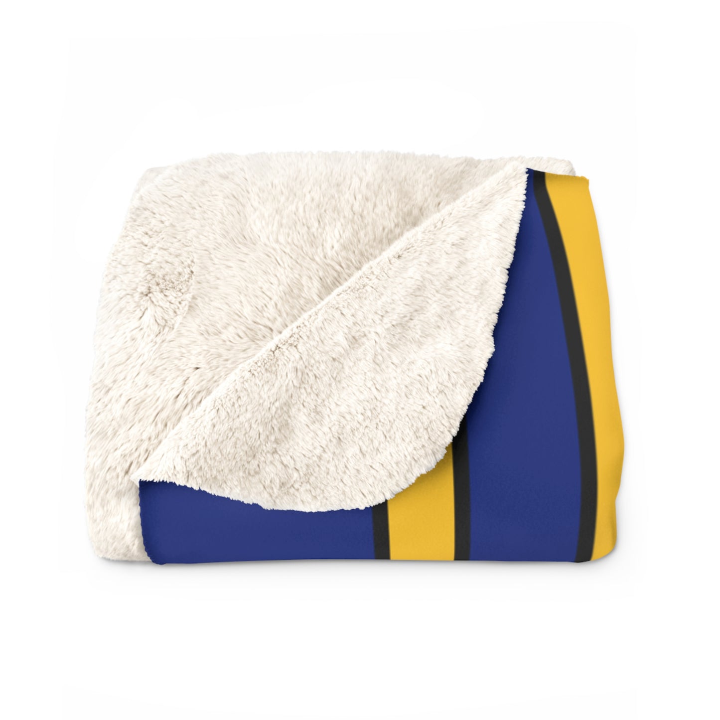 Barbados Retro Stripes Blanket Throw