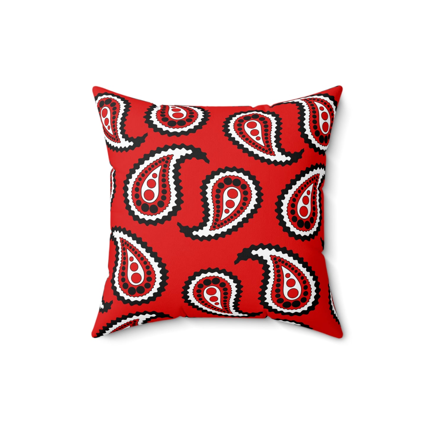Trinidad And Tobago Retro Paisley Cushion Pillow