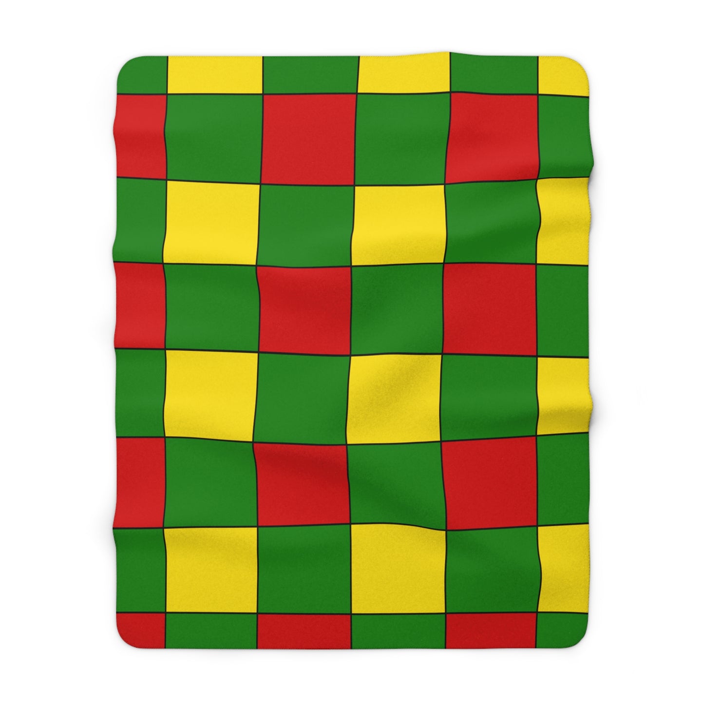 Togo Retro Check Blanket Throw