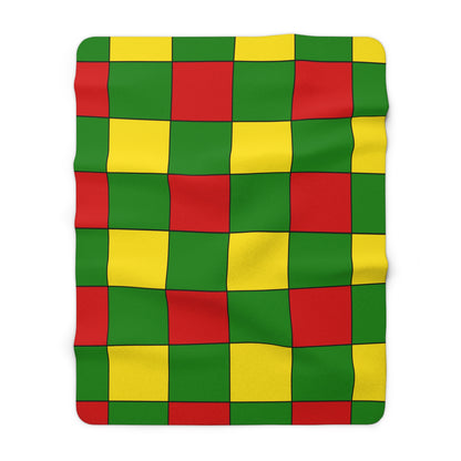 Togo Retro Check Blanket Throw