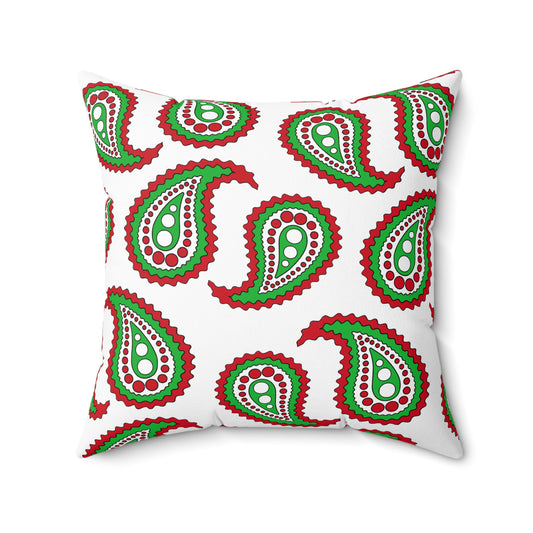 Burundi Retro Paisley Cushion Pillow