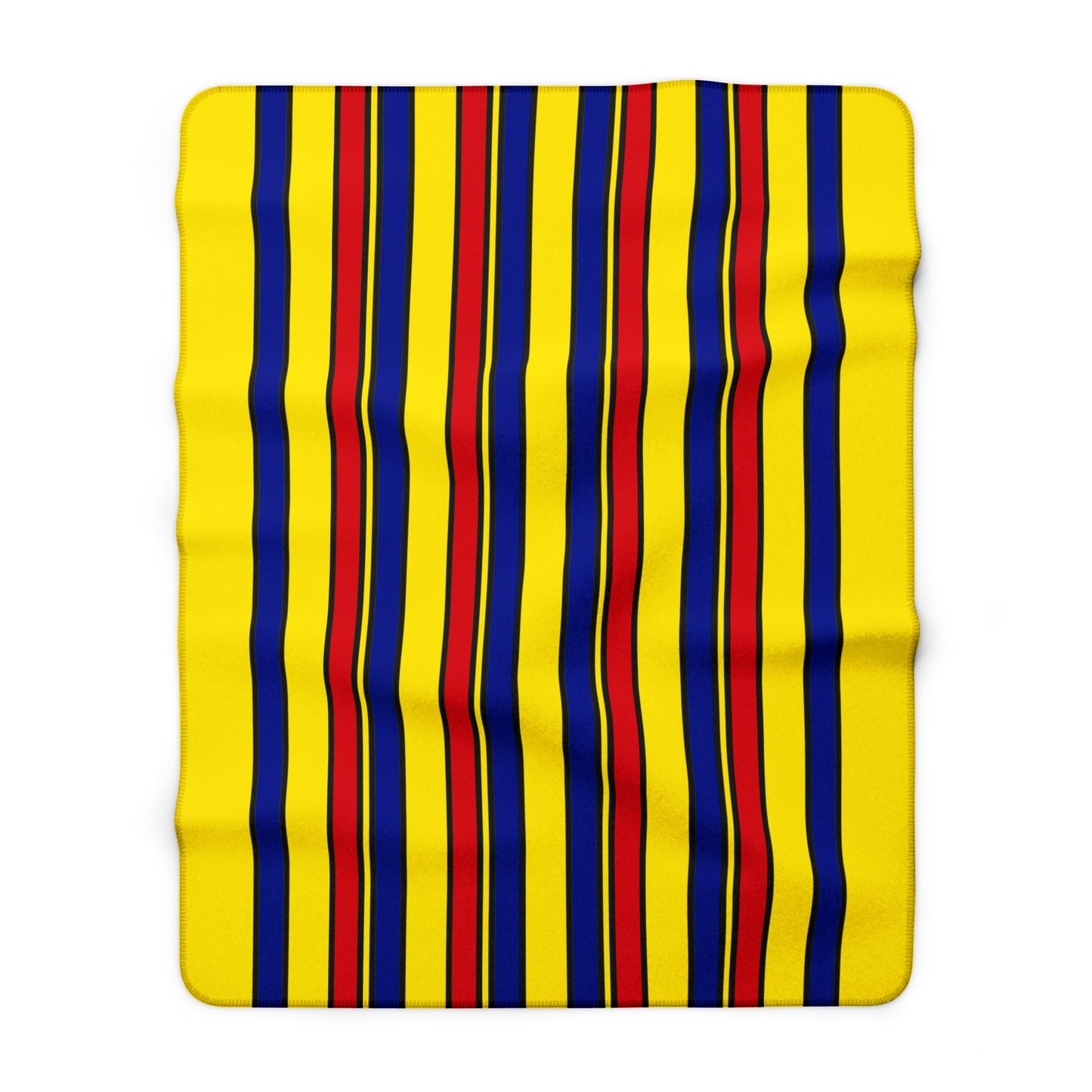 Colombia Retro Stripes Blanket Throw