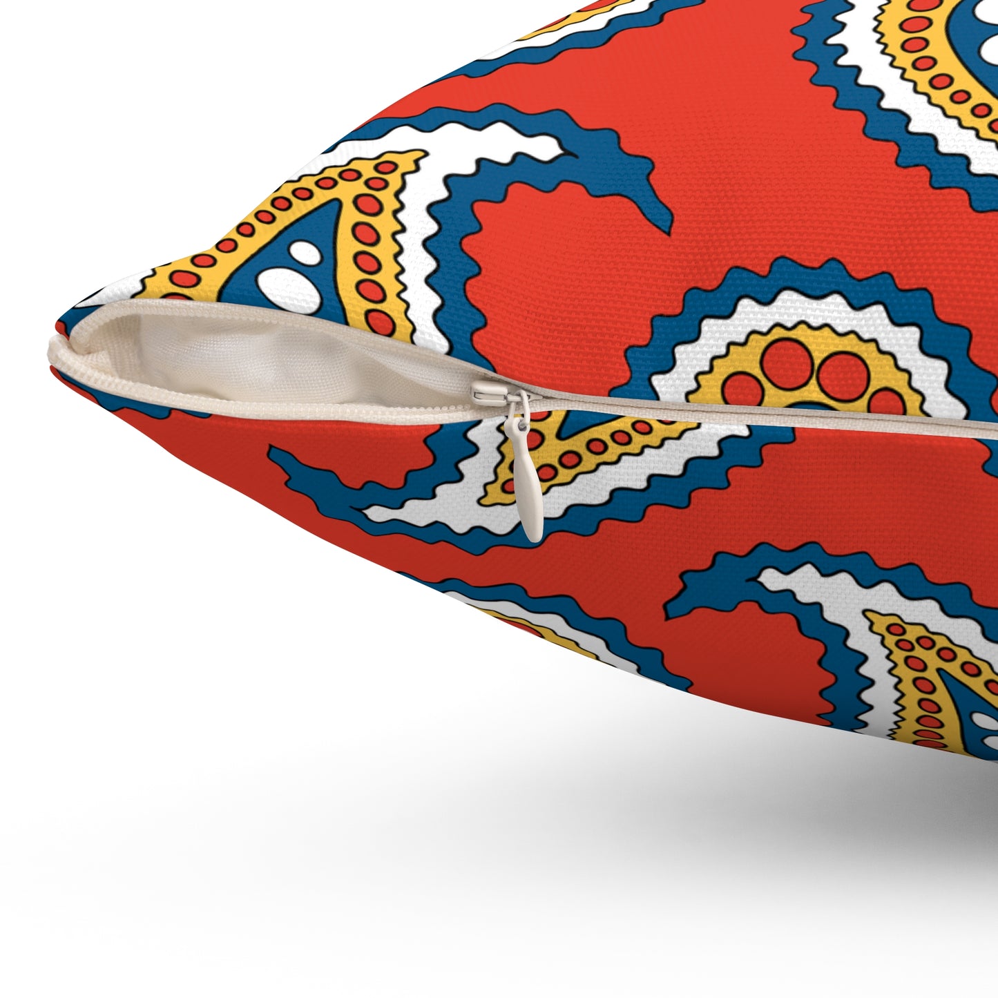 Kiribati Retro Paisley Cushion Pillow