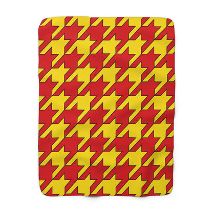 Catalonia Retro Houndstooth Blanket Throw