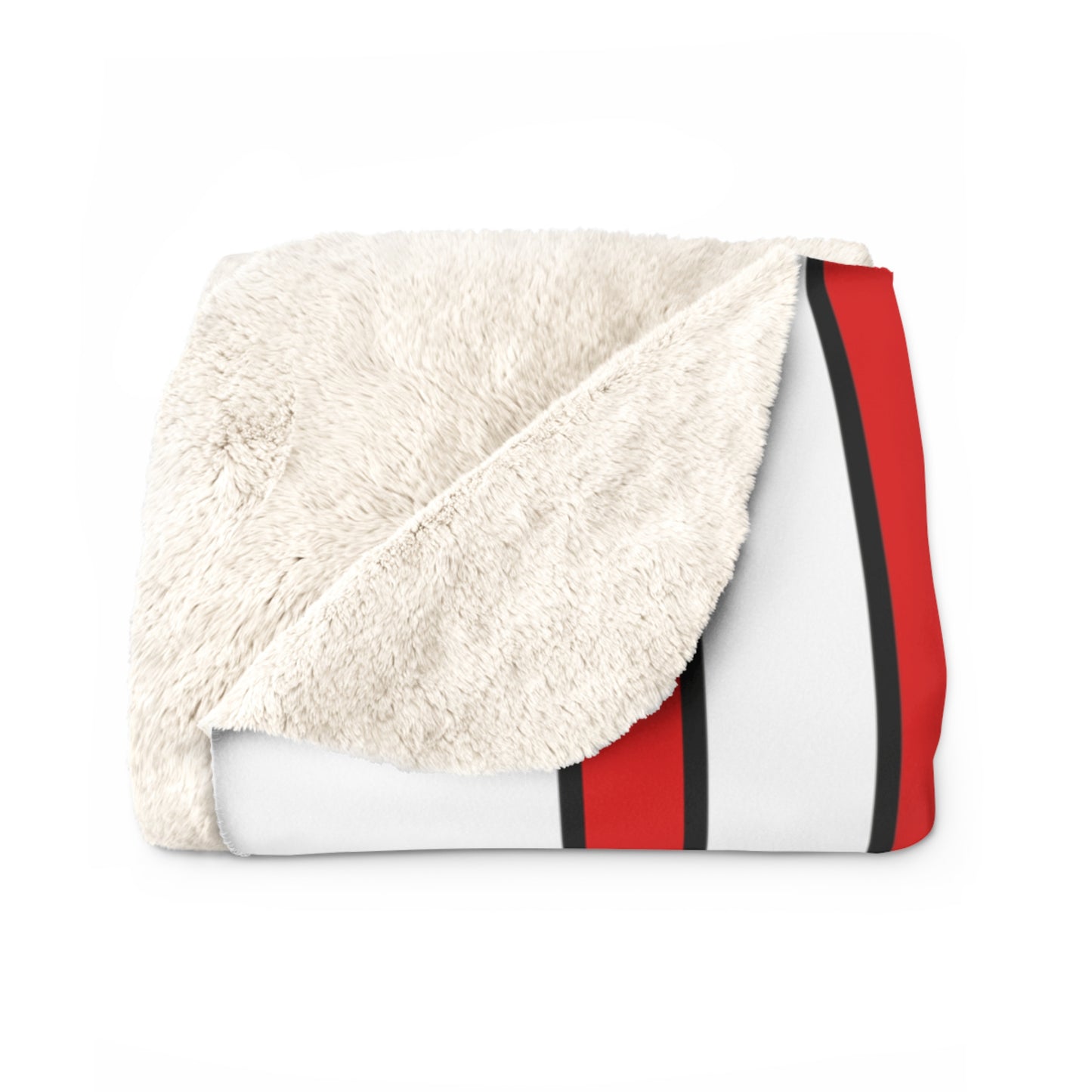 Singapore Retro Stripes Blanket Throw