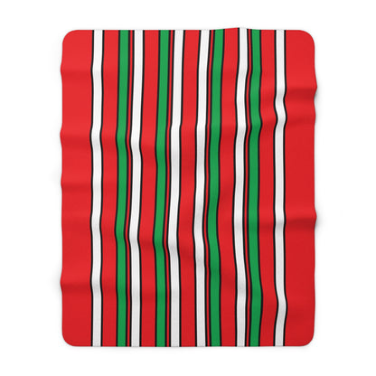 Lebanon Retro Stripes Blanket Throw