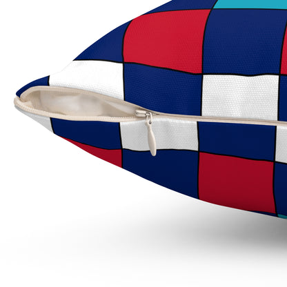 Montserrat Retro Check Cushion Pillow