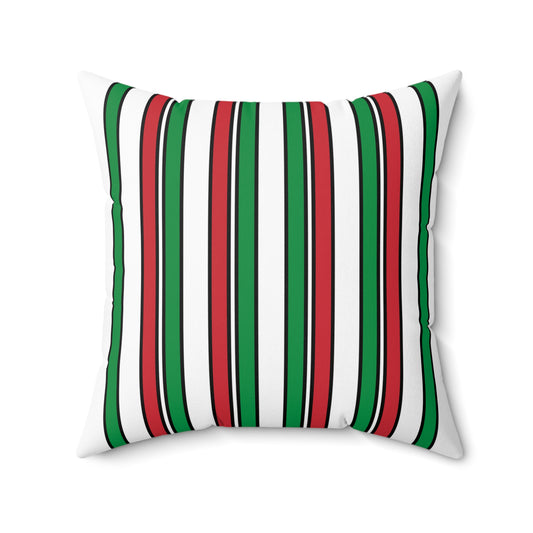 Italy Retro Stripes Cushion Pillow