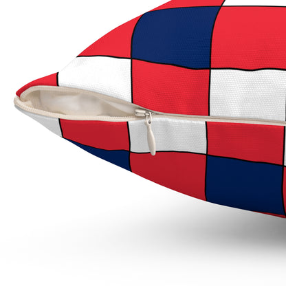 Norway Retro Check Cushion Pillow