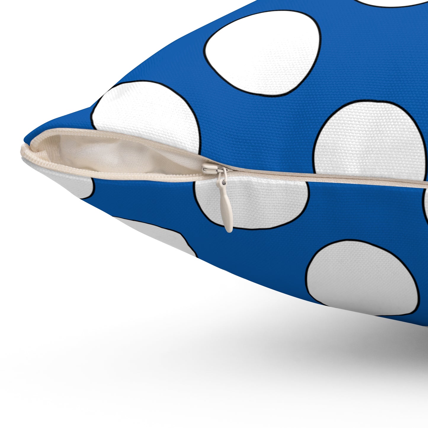 Greece Retro Polka Dots Cushion Pillow