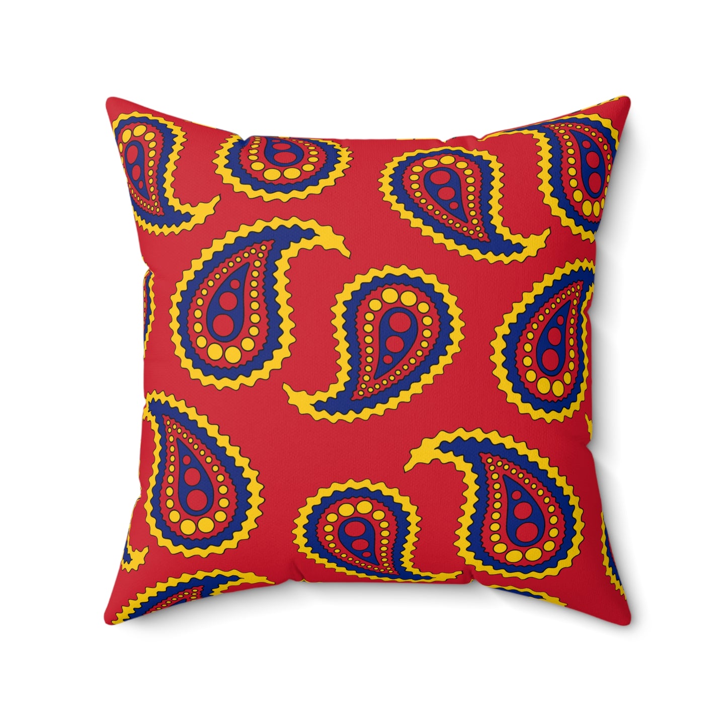 Venezuela Retro Paisley Cushion Pillow