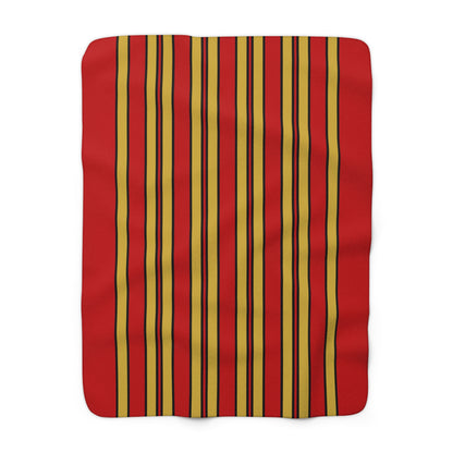 Montenegro Retro Stripes Blanket Throw