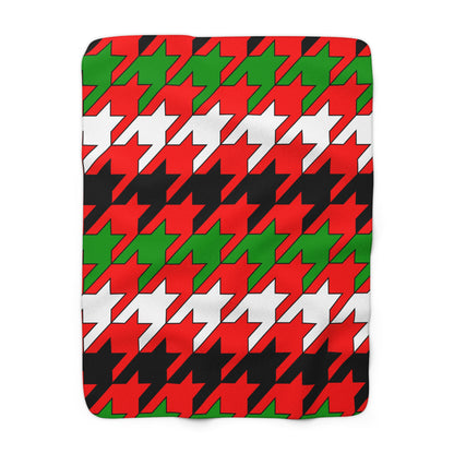 Jordan Retro Houndstooth Blanket Throw