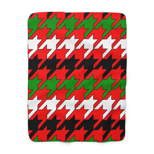 Jordan Retro Houndstooth Blanket Throw