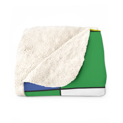 Comoros Retro Check Blanket Throw