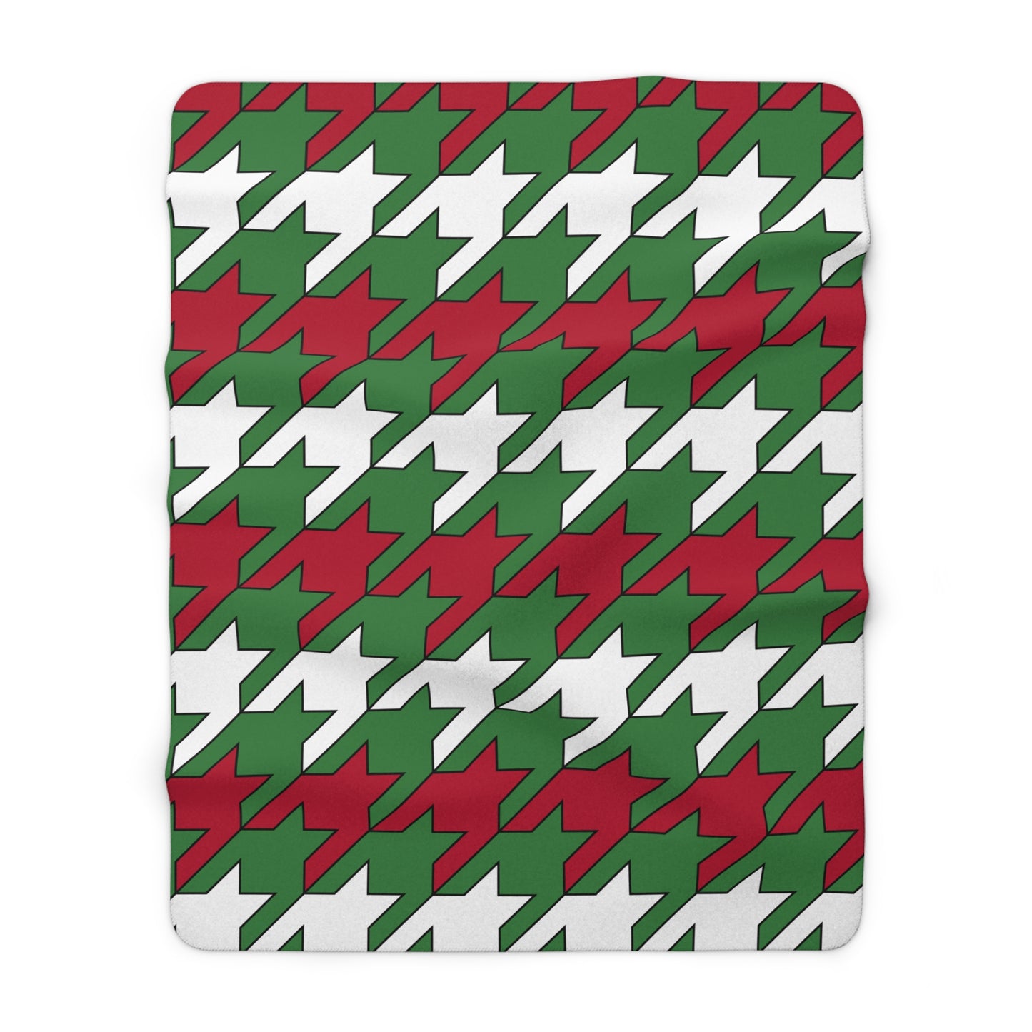 Suriname Retro Houndstooth Blanket Throw