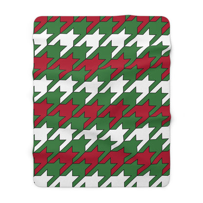 Suriname Retro Houndstooth Blanket Throw