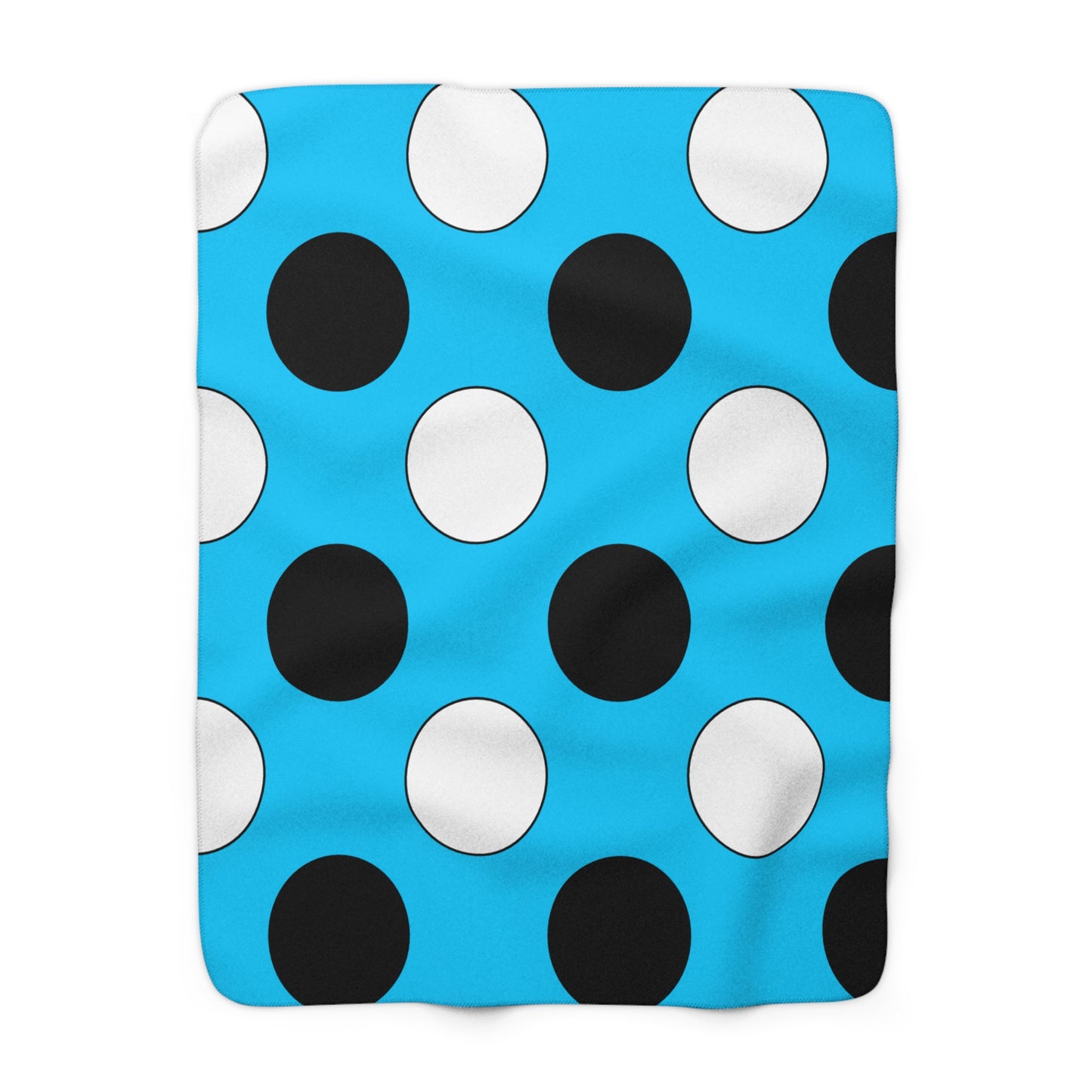 Botswana Retro Polka Dots Blanket Throw