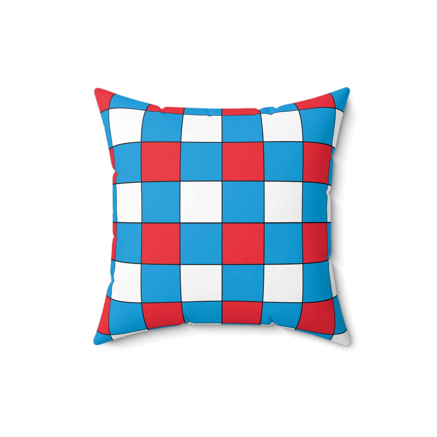 Luxembourg Retro Check Cushion Pillow