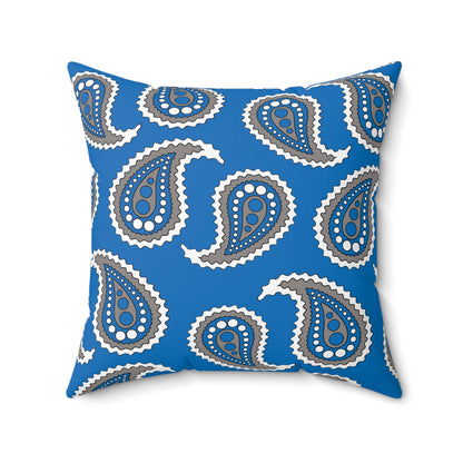 Northern Mariana Islands Retro Paisley Cushion Pillow