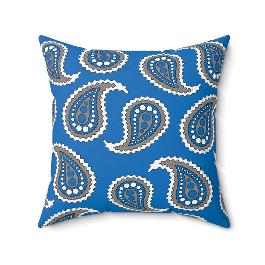 Northern Mariana Islands Retro Paisley Cushion Pillow