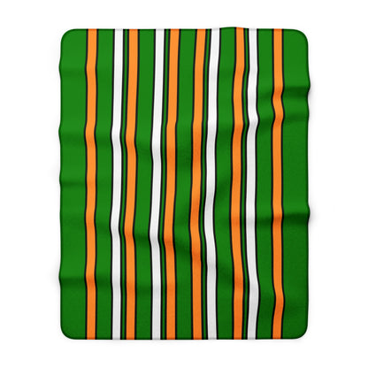 India Retro Stripes Blanket Throw