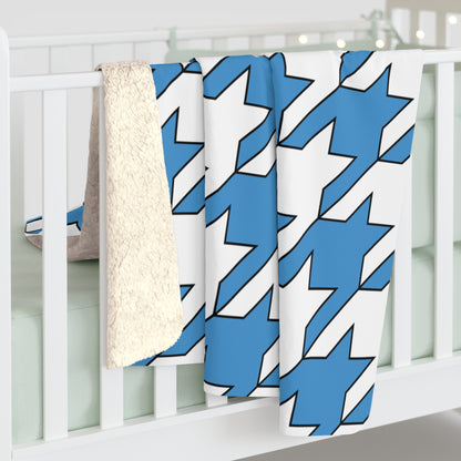 Guatemala Retro Houndstooth Blanket Throw