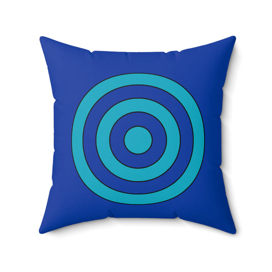 Pacific Islands Retro Target Cushion Pillow