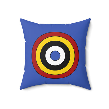 Eswatini Retro Target Cushion Pillow