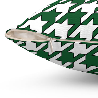 Saudi Arabia Retro Houndstooth Cushion Pillow