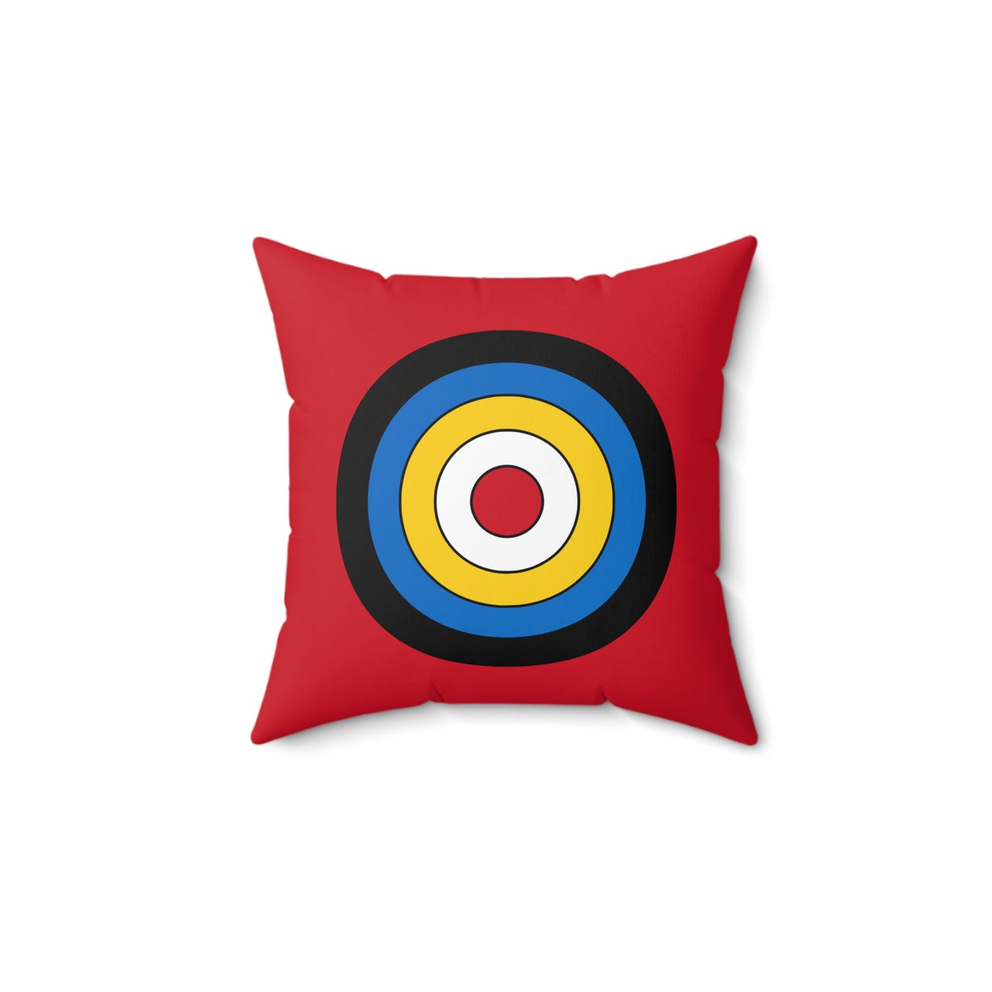 Antigua And Barbuda Retro Target Cushion Pillow