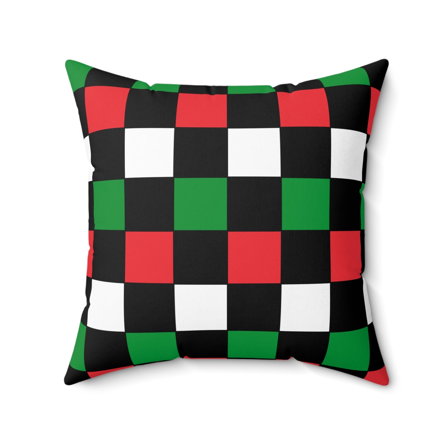 Palestine Retro Check Cushion Pillow