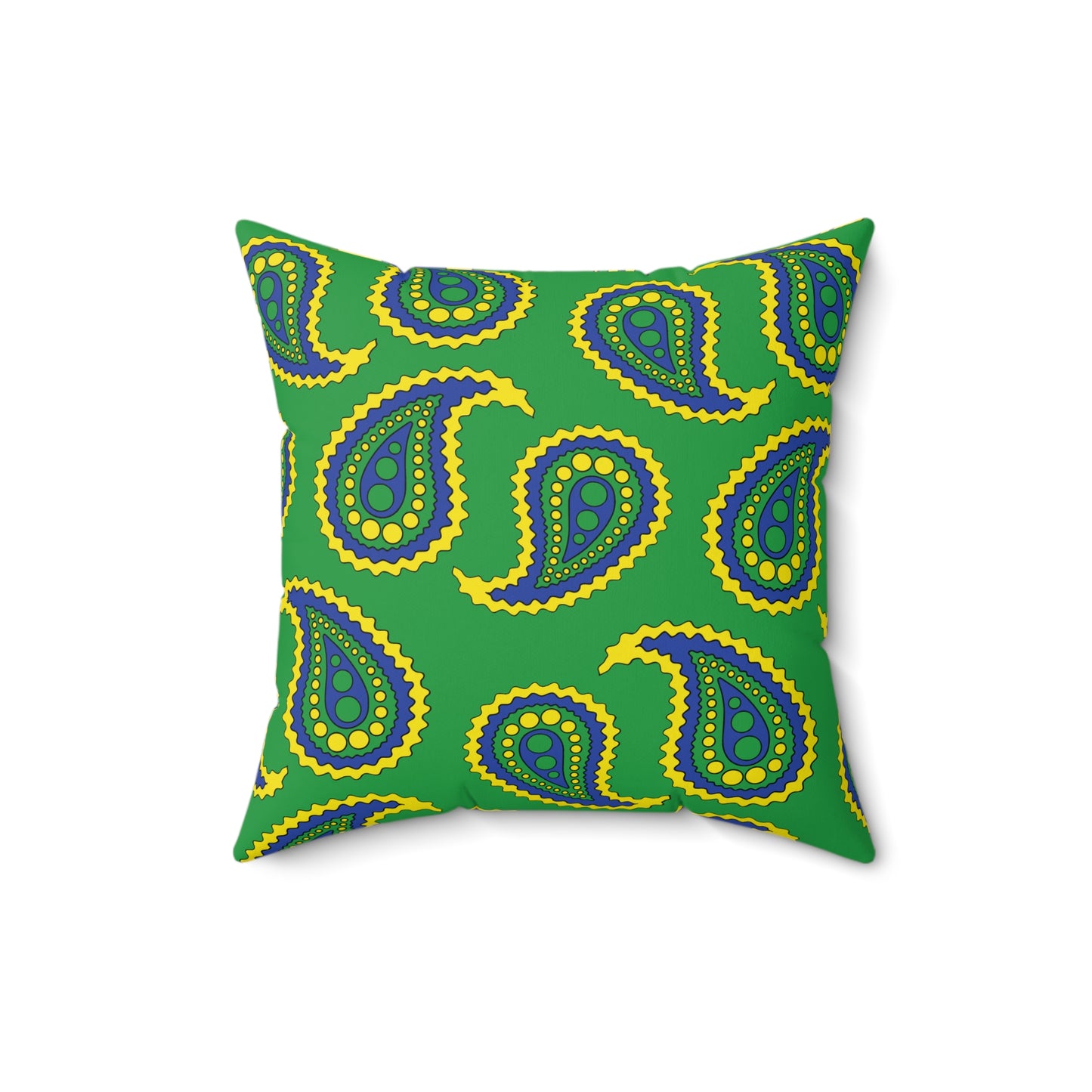 Brazil Retro Paisley Cushion Pillow